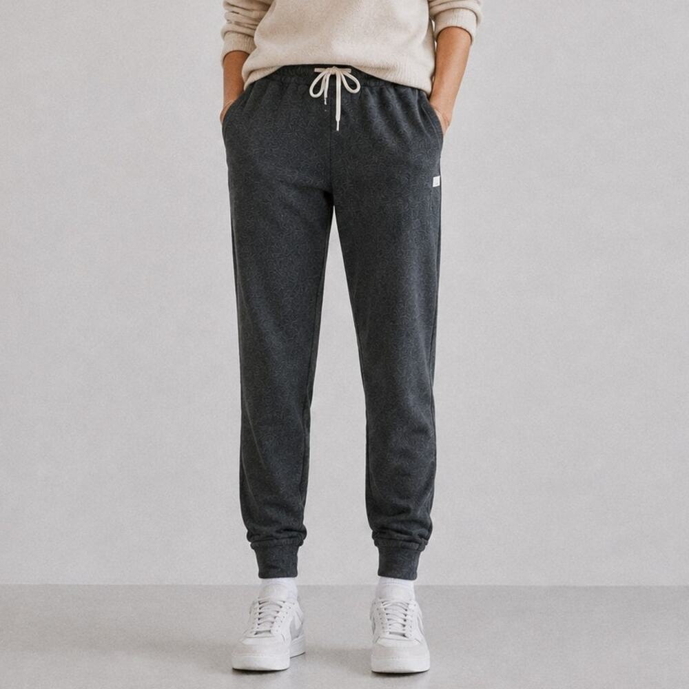 Vuori Performance Jogger VW303 Womens M Charcoal High-rise Tapered Cropped
